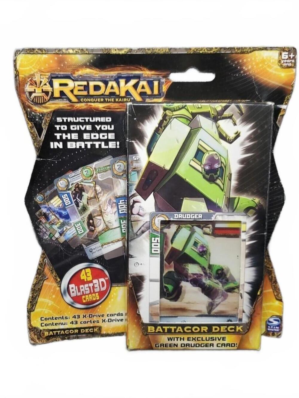 REDAKAI Conquer the Kairu Battacor DECK Structured With DRUDGER CARD New!
